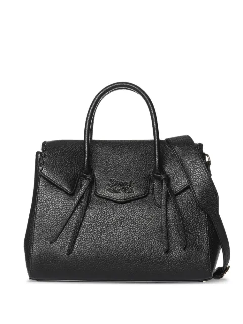 Secret Pon Pon medium Laya leather tote bag