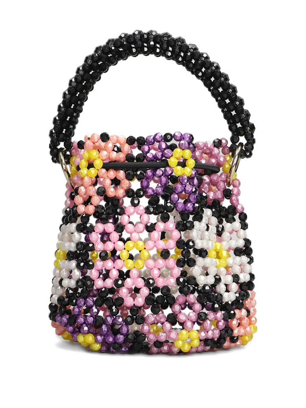Bad at math Lai beaded-flower bucket bag | Image 2