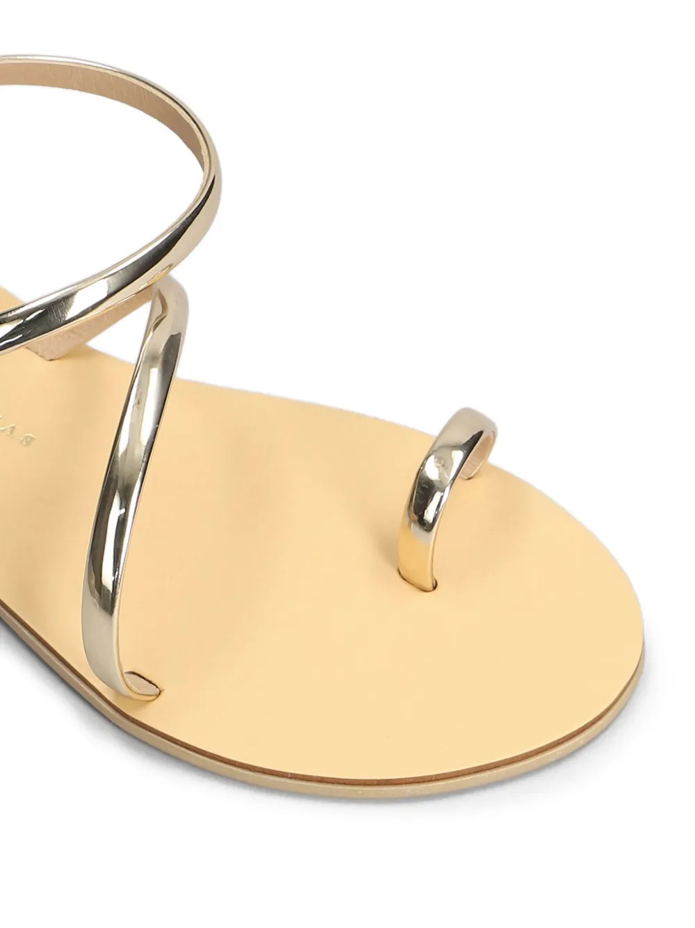 Nicolas Lainas Arch Ithaca platte sandalen Goud