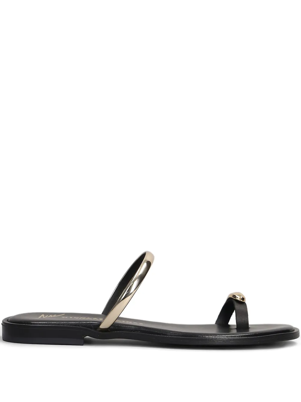 Nicolas Lainas Arch Kythnos flat sandals | Black | Image 1