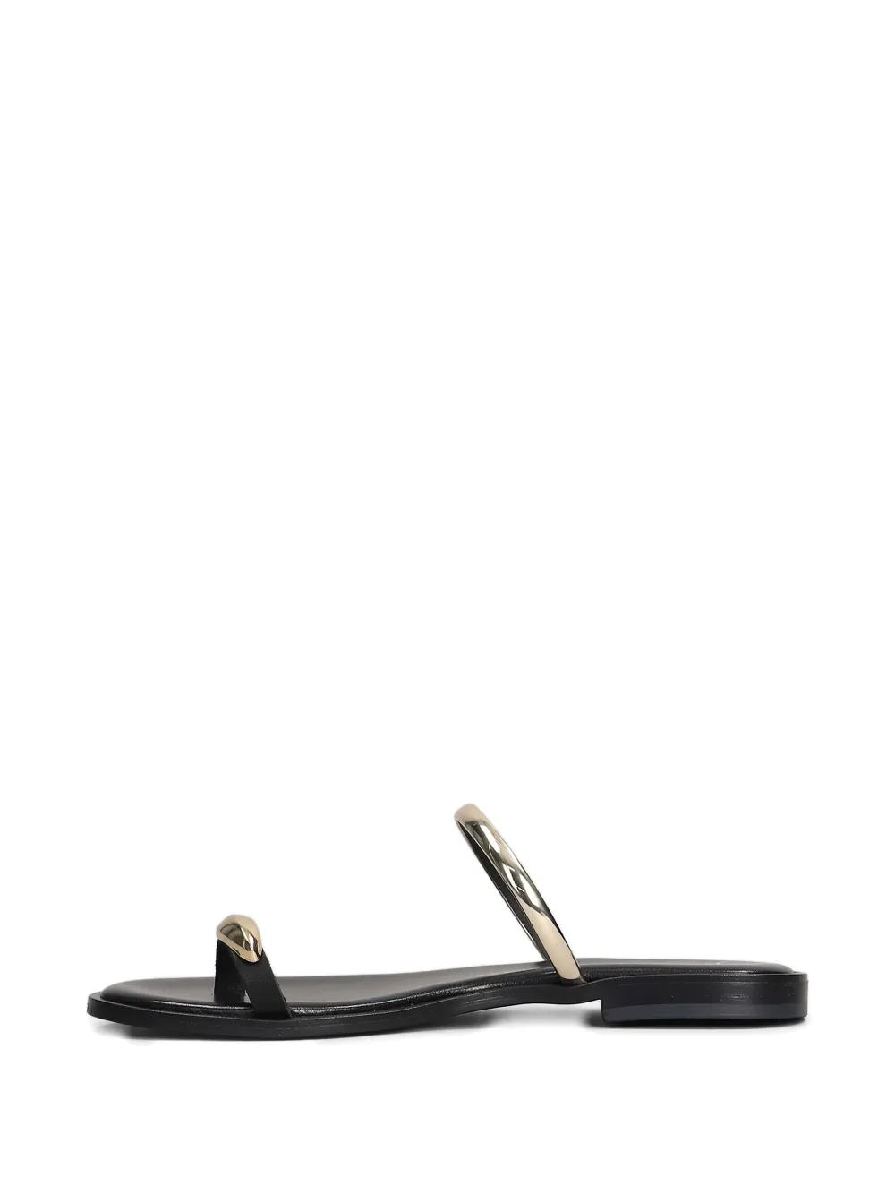 Nicolas Lainas Arch Kythnos Flat Sandals In Black