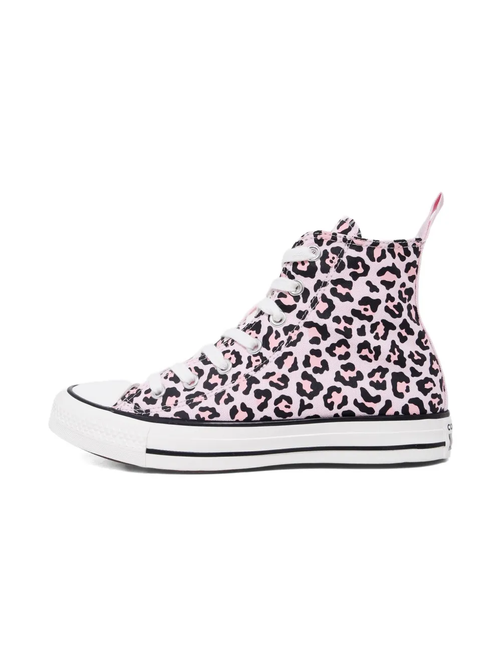 Converse Kids Chuck Taylor All Star leopard-print high-top sneakers Roze