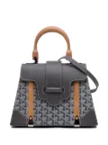 Goyard Pre-Owned 2016 Goyardine Saigon Structured PM satchel - Grey