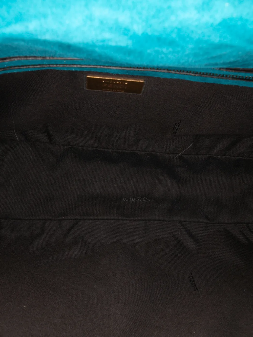 Pre-owned Fendi 2000-2024 Large Suede Chamois Baguette Satchel