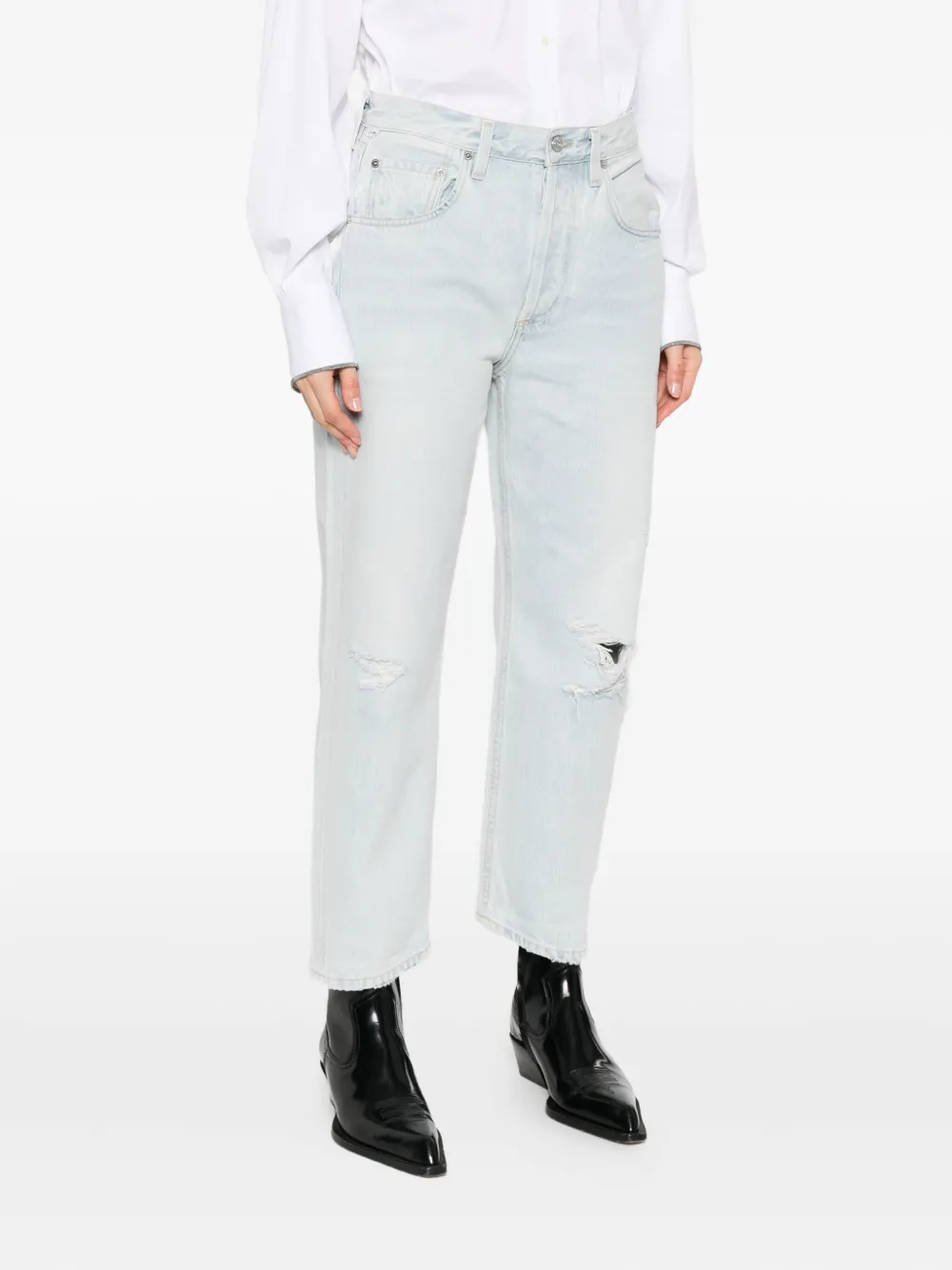 Citizens of Humanity distressed jeans Blauw