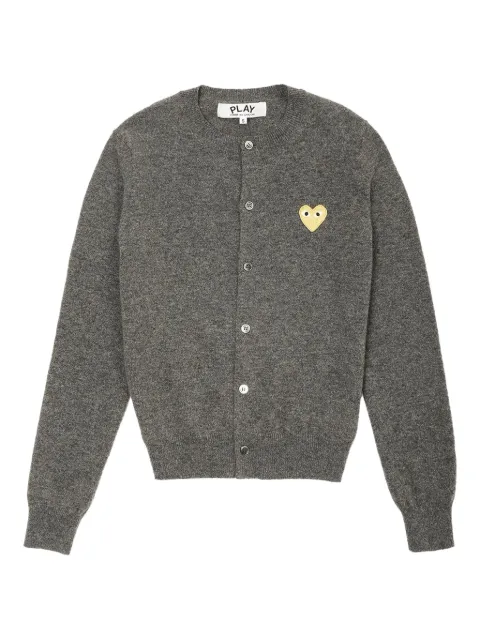 Comme Des Garçons Play heart-logo cardigan