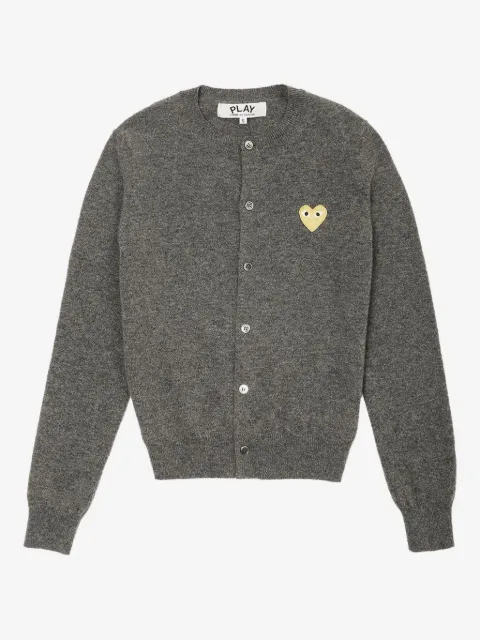 Comme Des Garçons Play heart-logo cardigan
