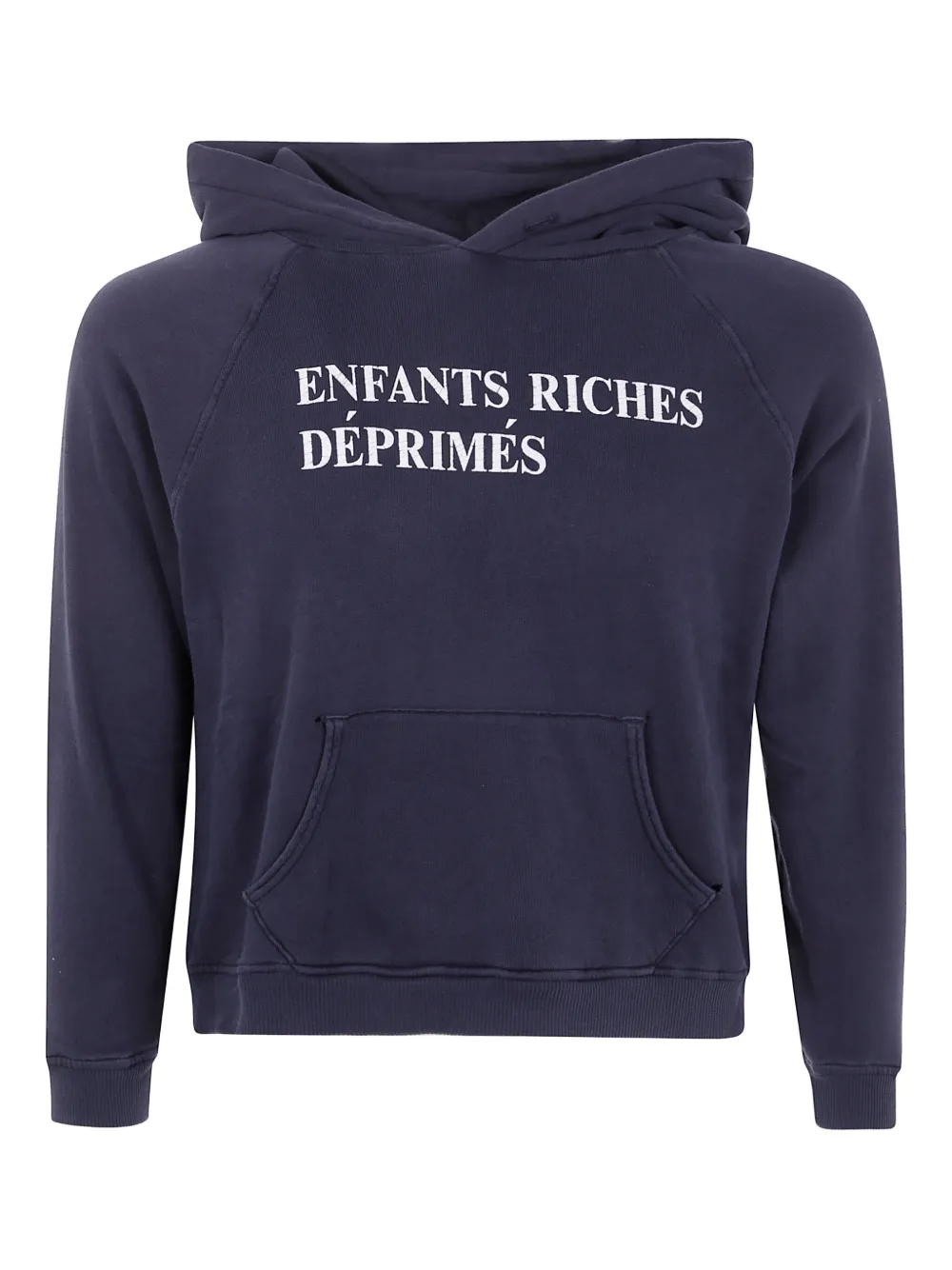 Enfants Riches Déprimés logo-print cotton hoodie | Grey | Image 1