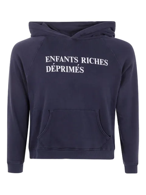 Enfants Riches Déprimés logo-print cotton hoodie