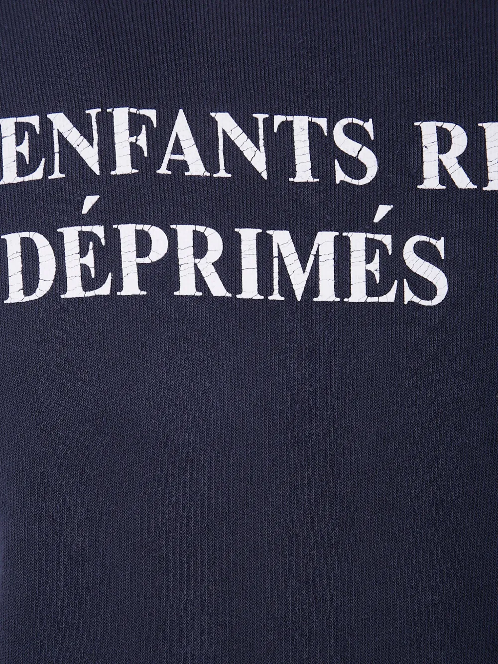 Enfants Riches Déprimés Katoenen hoodie met logoprint Grijs