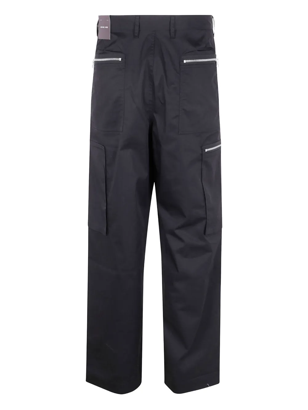 Michael Kors zip-pocket cargo trousers Zwart
