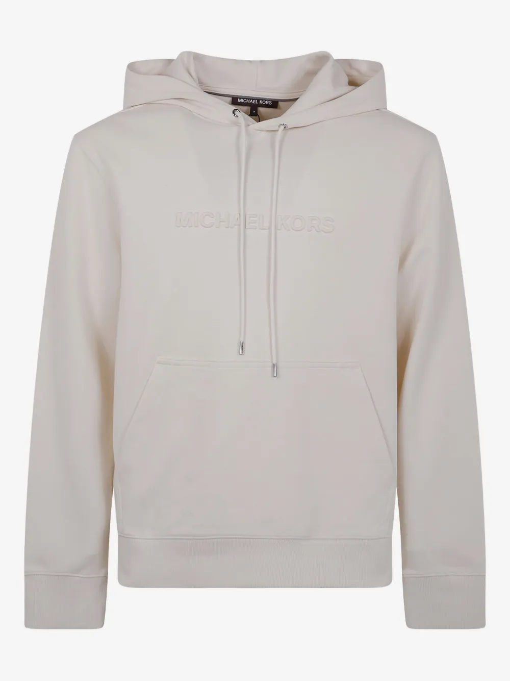 Michael Kors logo-embossed hoodie | Neutrals | Image 1