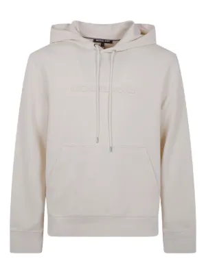 パーカー・フーディ Michael Kors FW25 EMBOSSED LOGO HOODIE (CR552G25MF 109) Embossed Logo Cotton Blend Hoodie | Michael Kors [MY]