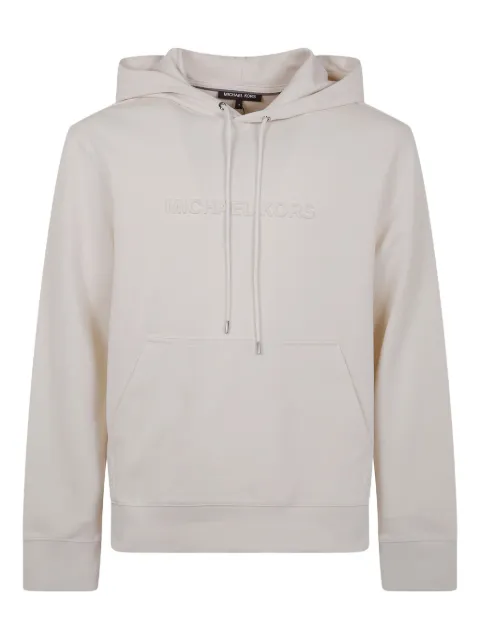 Michael Kors logo-embossed hoodie