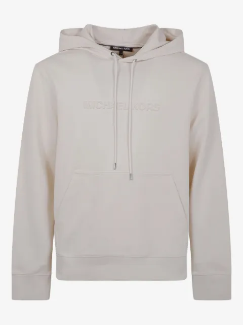 Michael Kors logo-embossed hoodie