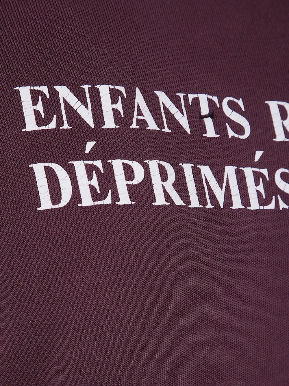 Enfants Riches Déprimés Hoodie met logo Rood