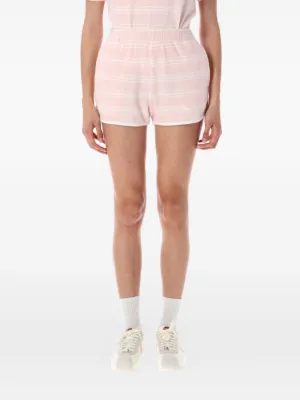 Sporty & Rich ストライプ ショートパンツ | ブルー | FARFETCH JP