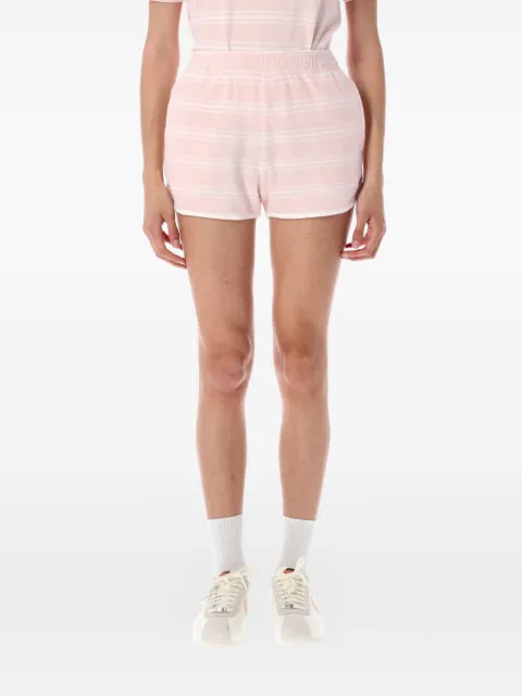 Sporty & Rich Terry striped shorts