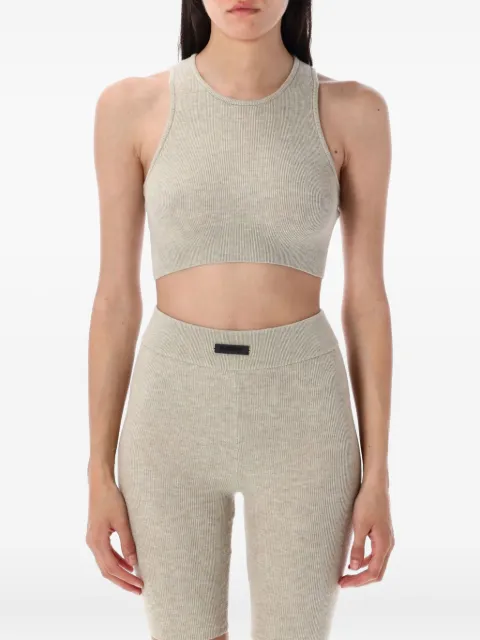 FEAR OF GOD ESSENTIALS crew-neck ribbed tank top