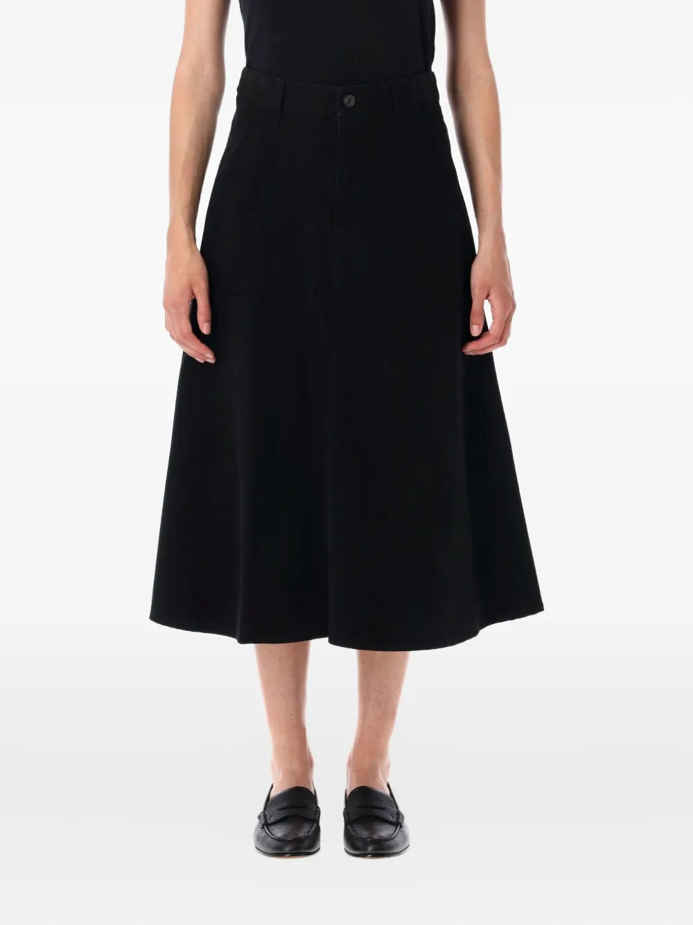 Apc Laurie A-line Midi Skirt