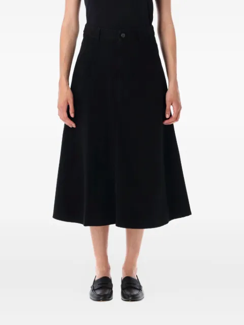 A.P.C. falda midi Laurie acampanada