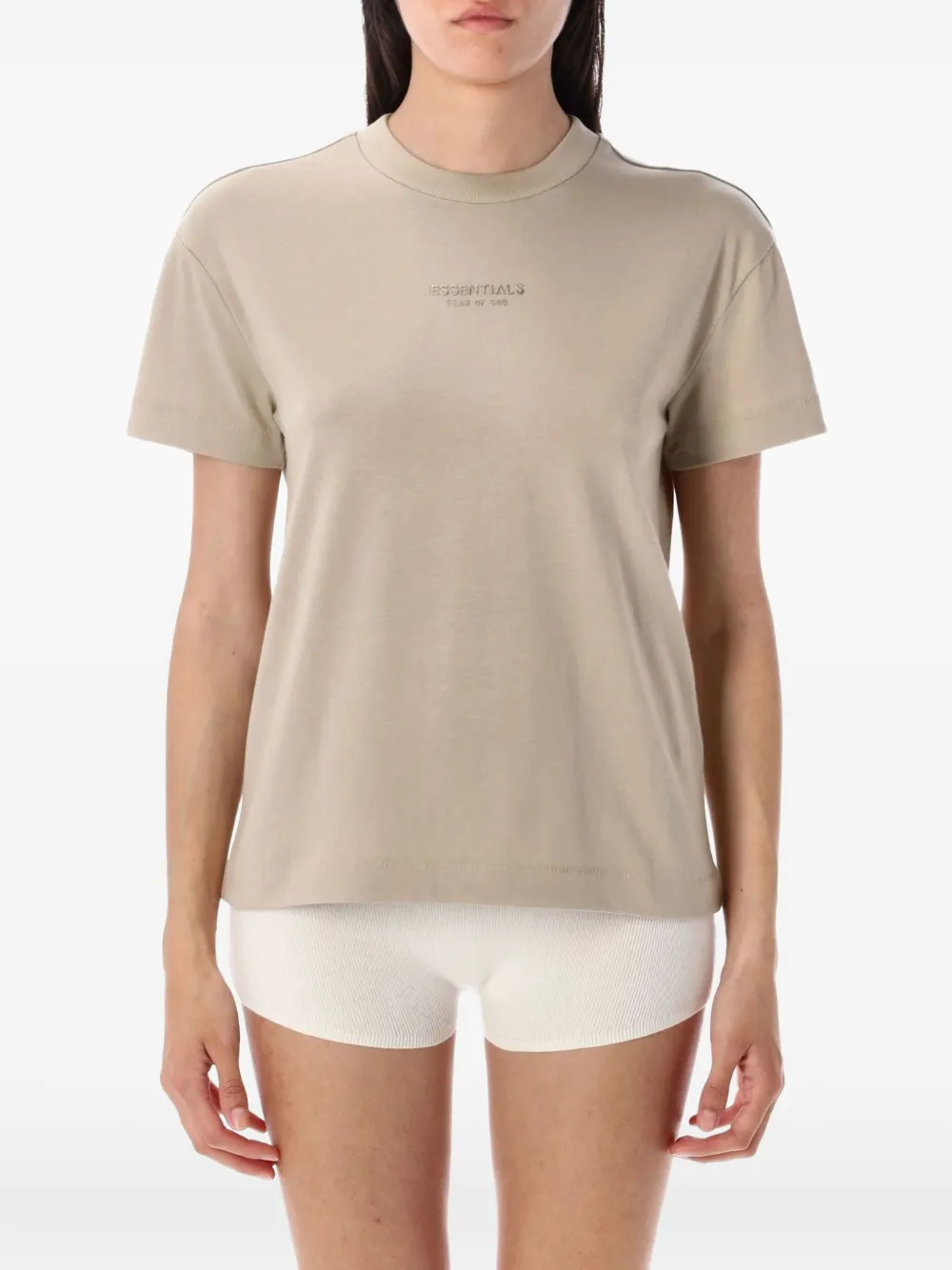 FEAR OF GOD ESSENTIALS graphic print T-shirt - ニュートラル FEAR OF GOD ESSENTIALS graphic print T-shirt - ニュートラル