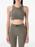 FEAR OF GOD ESSENTIALS crew-neck ribbed tank top - Grey