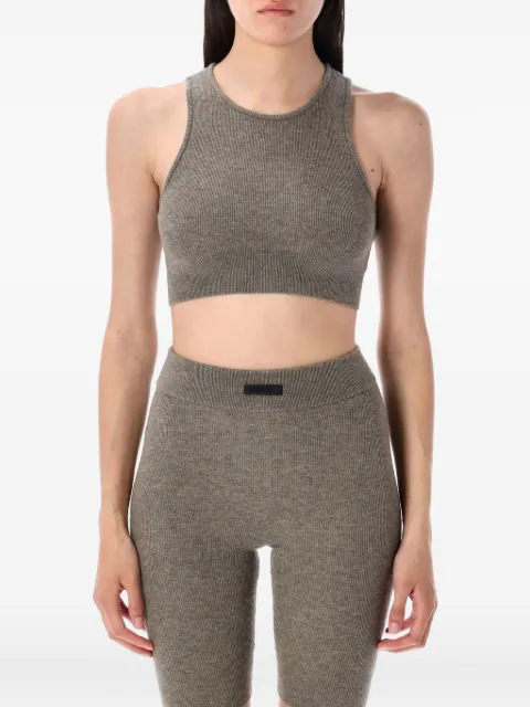 FEAR OF GOD ESSENTIALS crew-neck ribbed tank top