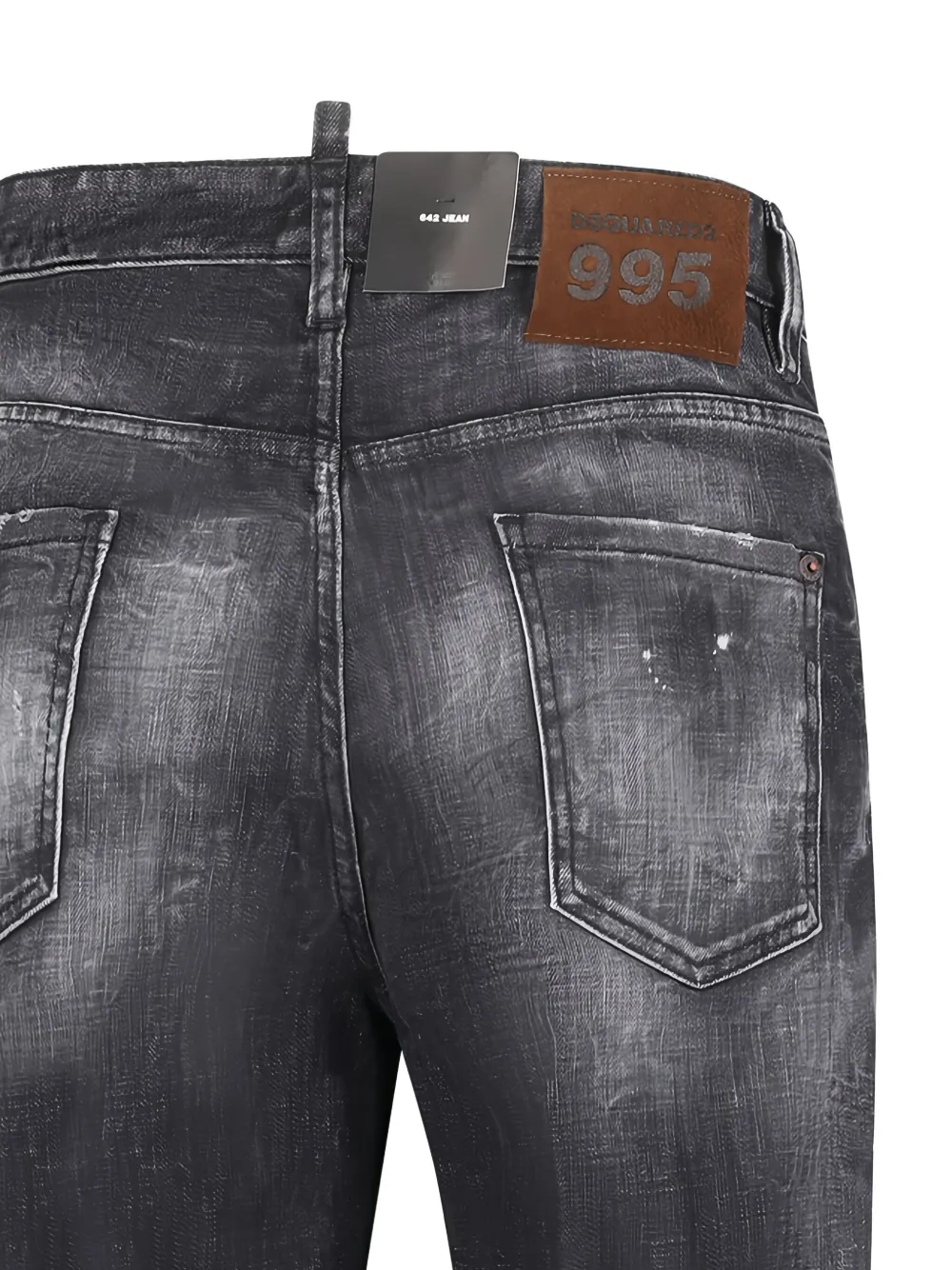 DSQUARED2 Straight jeans Zwart