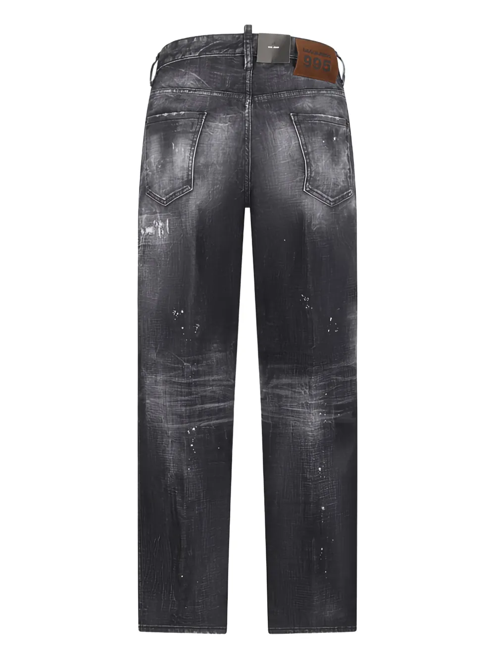 DSQUARED2 Straight jeans Zwart