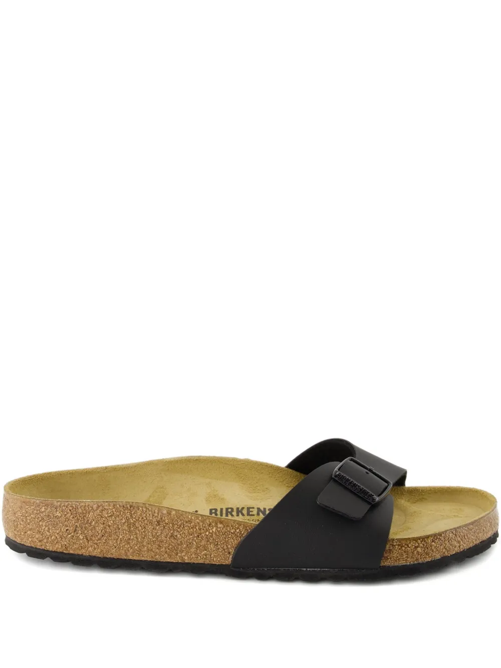 Birkenstock Madrid buckle single-band sandals Black
