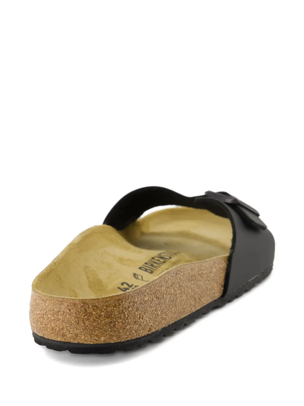 Birkenstock Madrid buckle single-band sandals Black