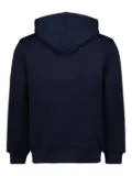 K-Way spacer-fabric hooded sweatshirt - Blue