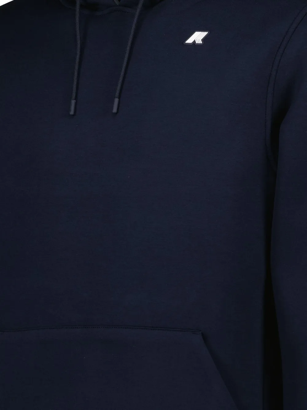 K-Way Sweater met capuchon en spacer-stof Blauw