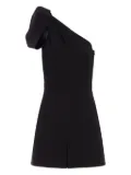 Max Mara one-shoulder playsuit - Black