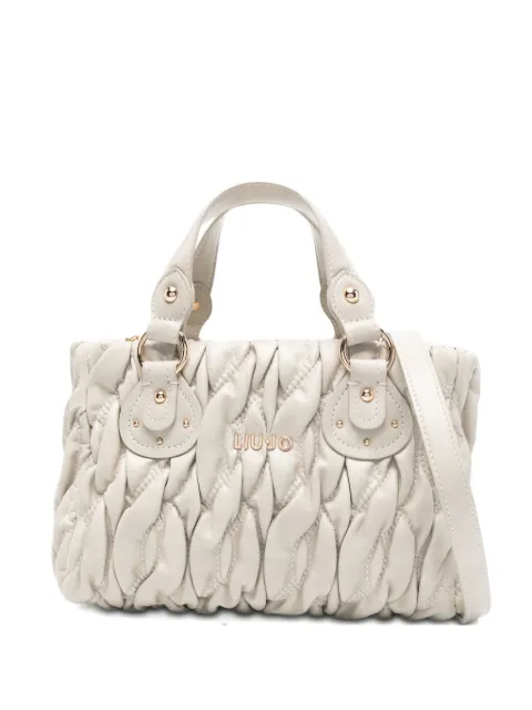 LIU JO quilted tote bag