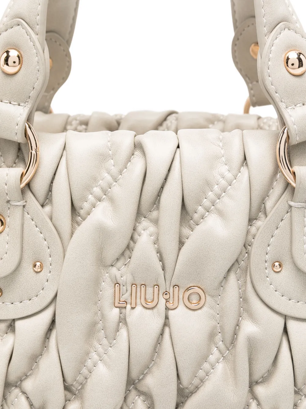 LIU JO Gewatteerde shopper Grijs