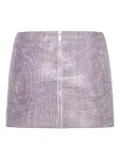 Self-Portrait chainmail skirt - Grey
