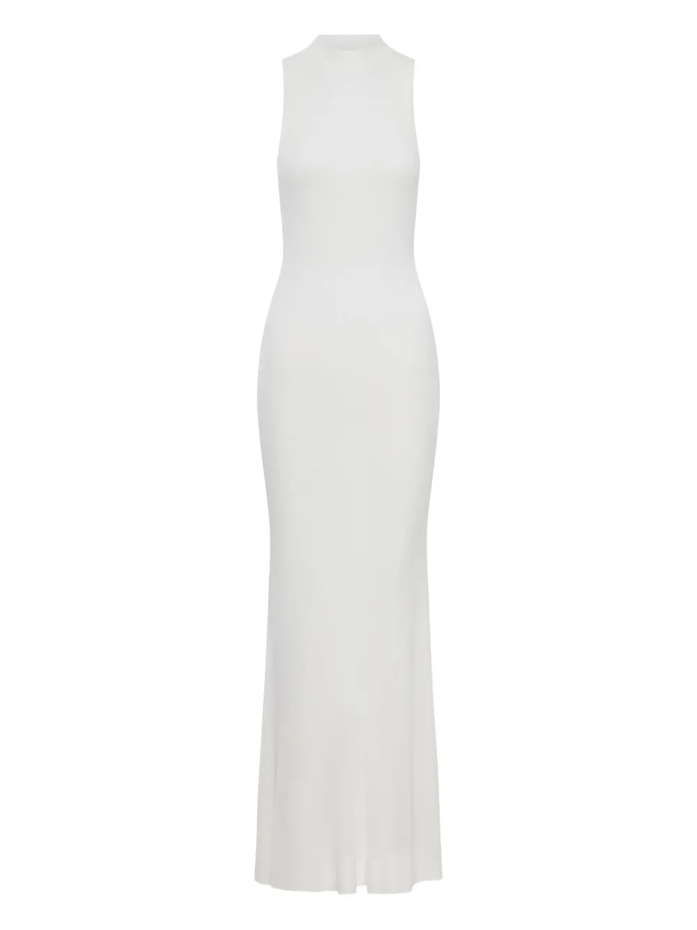 Self-Portrait racer-back maxi dress Wit