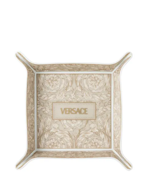 Versace Barocco-print tray