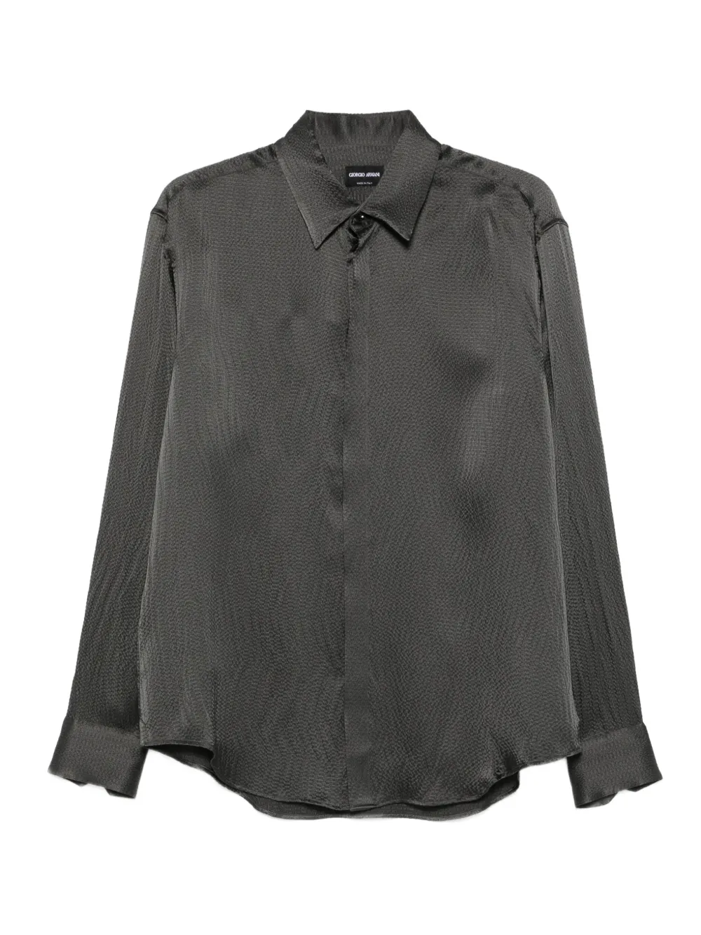 Giorgio Armani Camicia in seta - Grigio