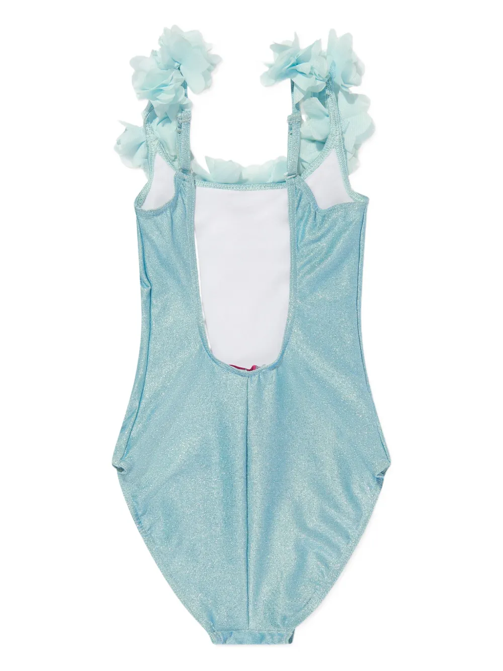 SELINIACTION KIDS Badpak verfraaid met bloemen Blauw
