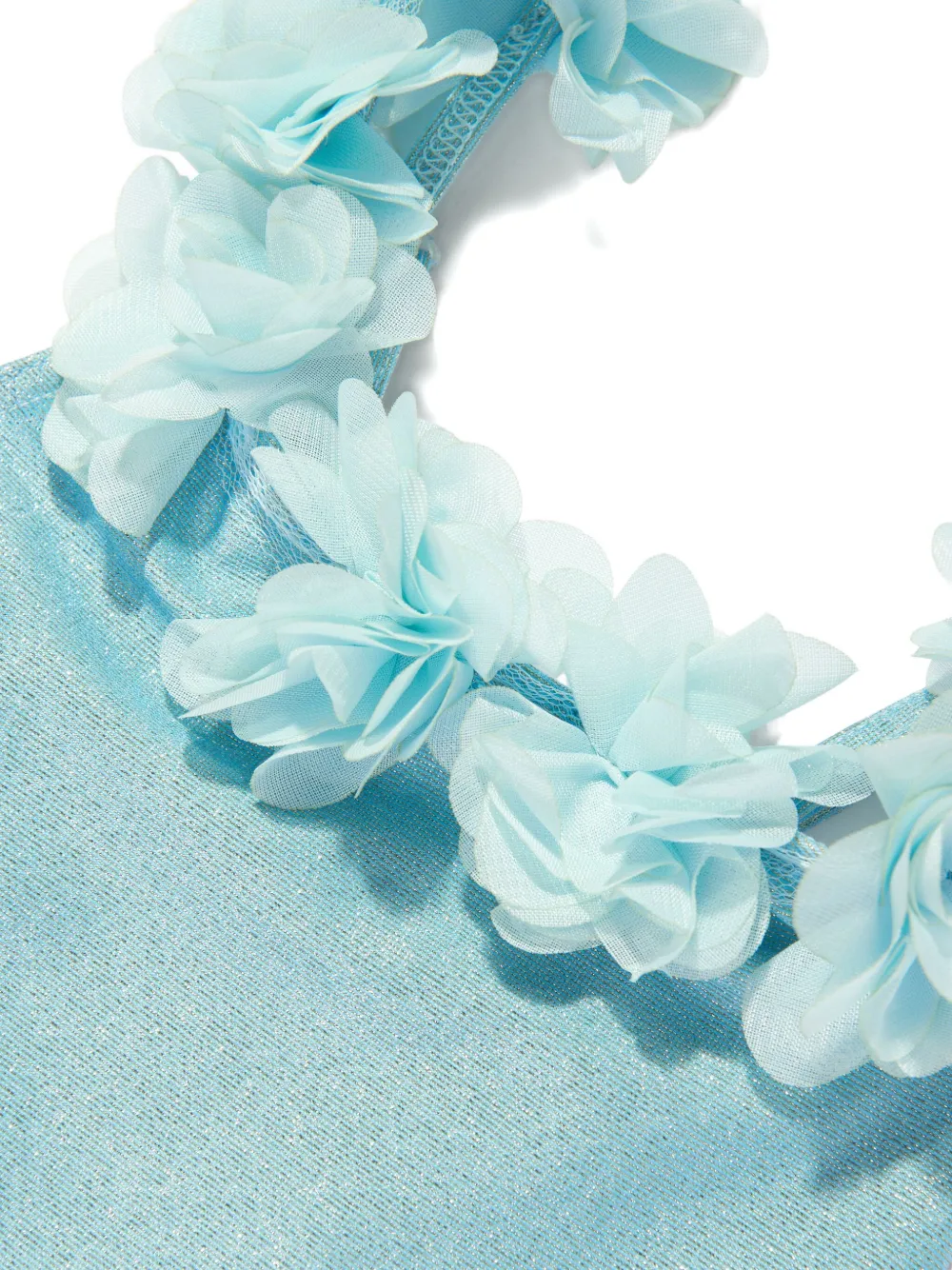 SELINIACTION KIDS Badpak verfraaid met bloemen Blauw