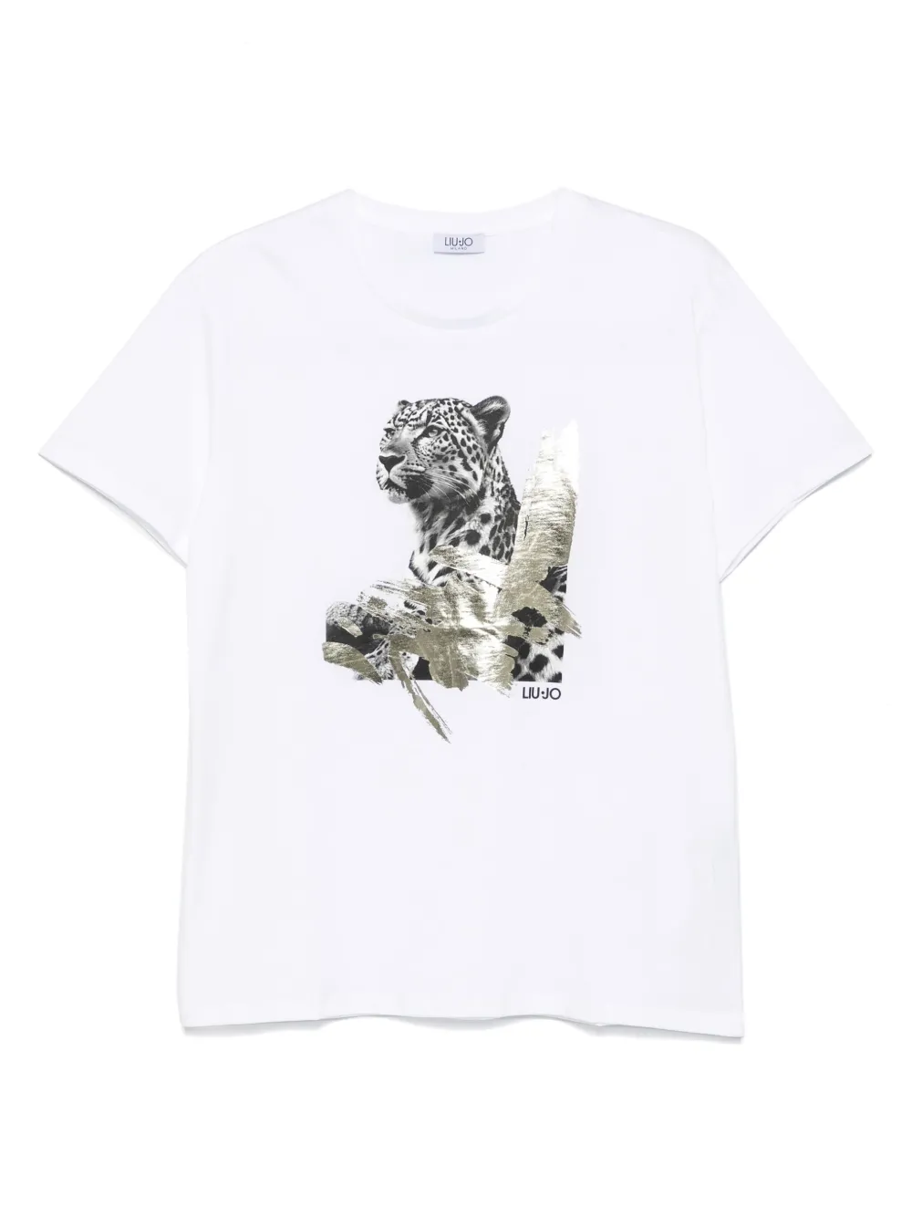 LIU JO T-shirt met grafische print Wit