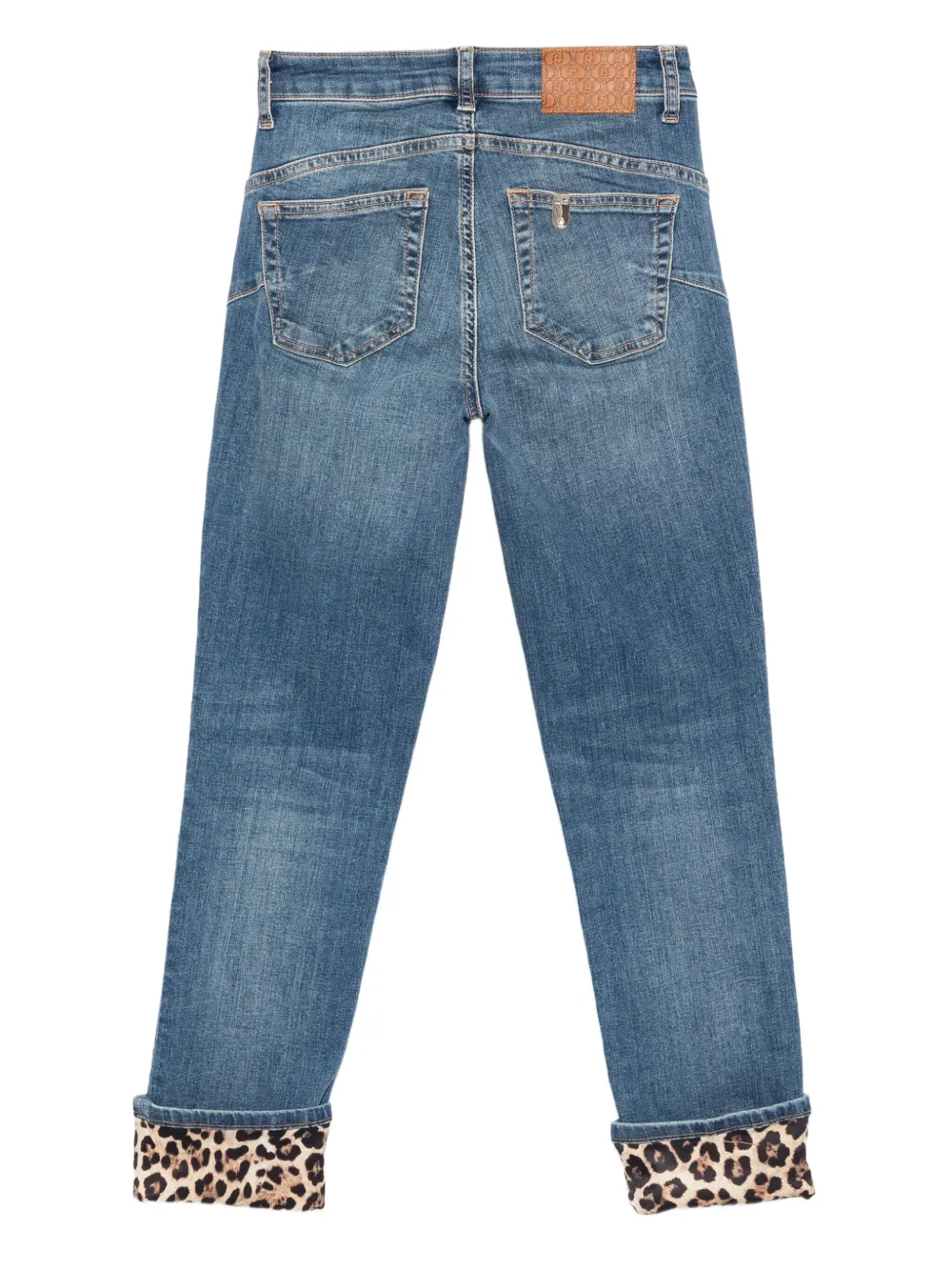 LIU JO Jeans met luipaardprint Blauw