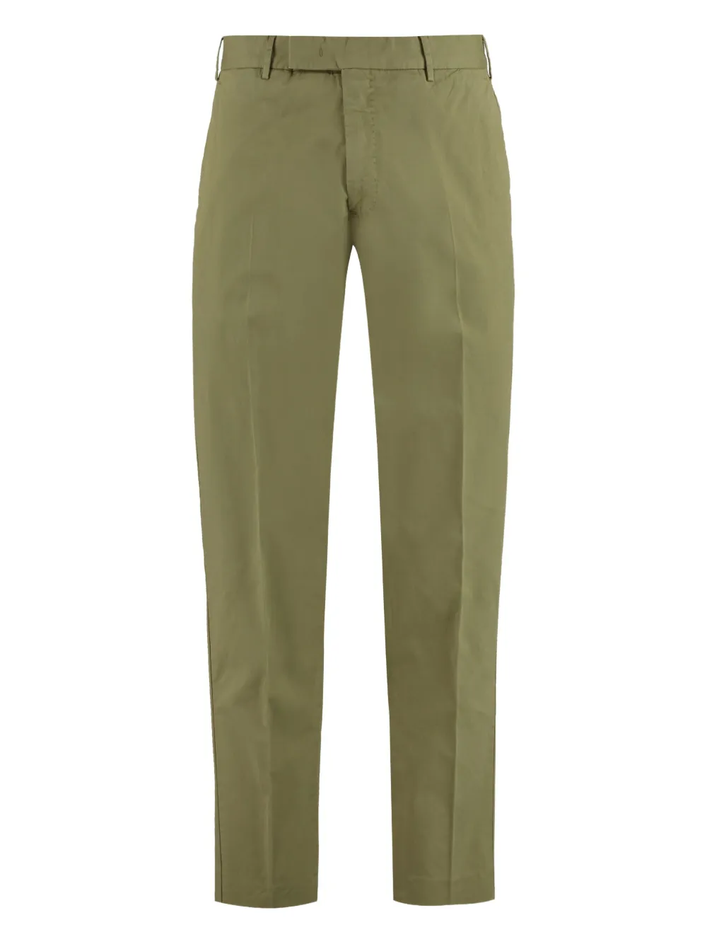 PT Torino Chino van stretch-katoen Groen