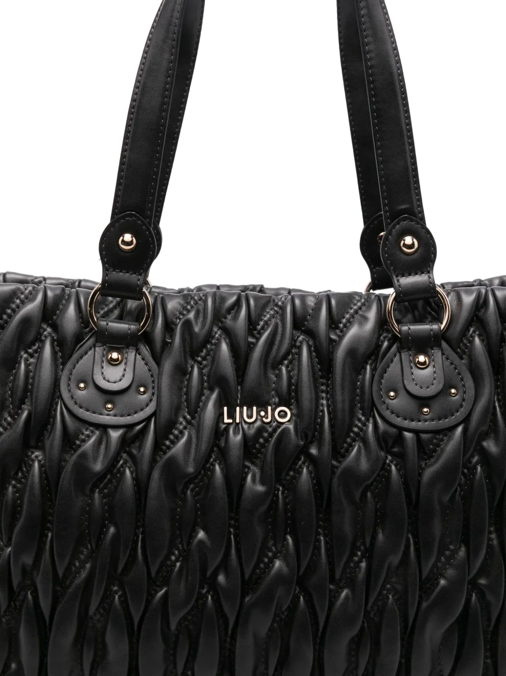 LIU JO Gewatteerde shopper Zwart
