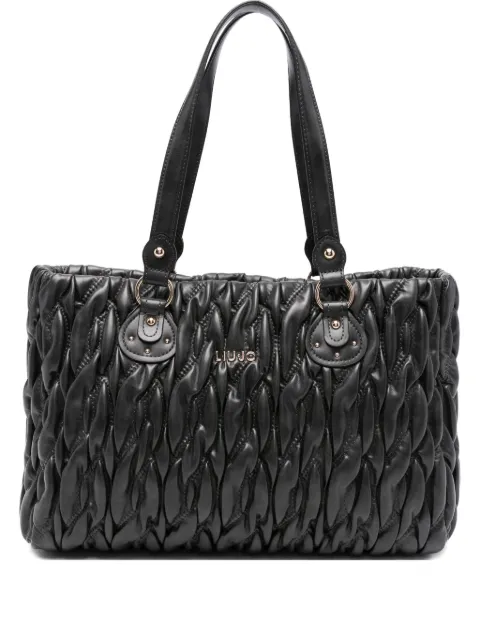 LIU JO quilted tote bag