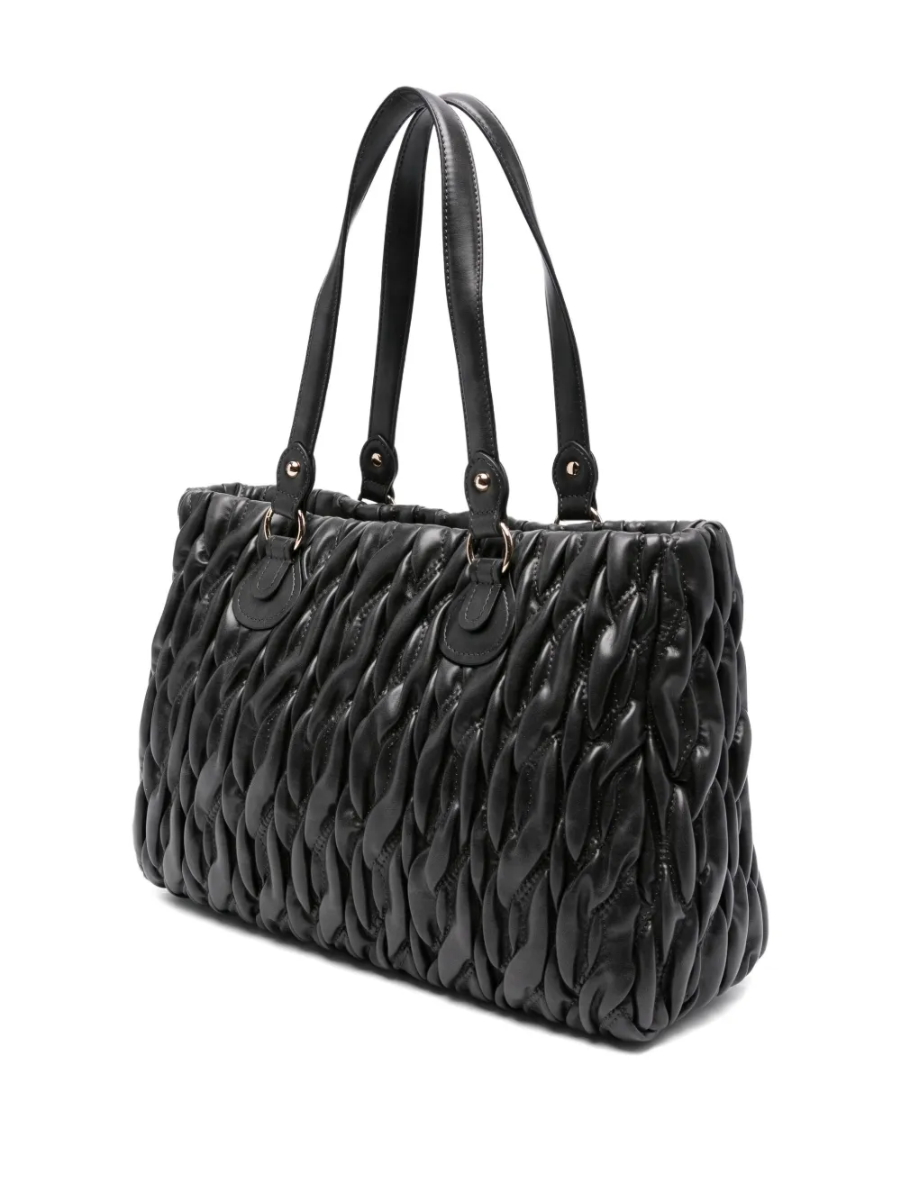LIU JO Gewatteerde shopper Zwart