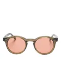Family Affair Danny round-frame sunglasses - Green